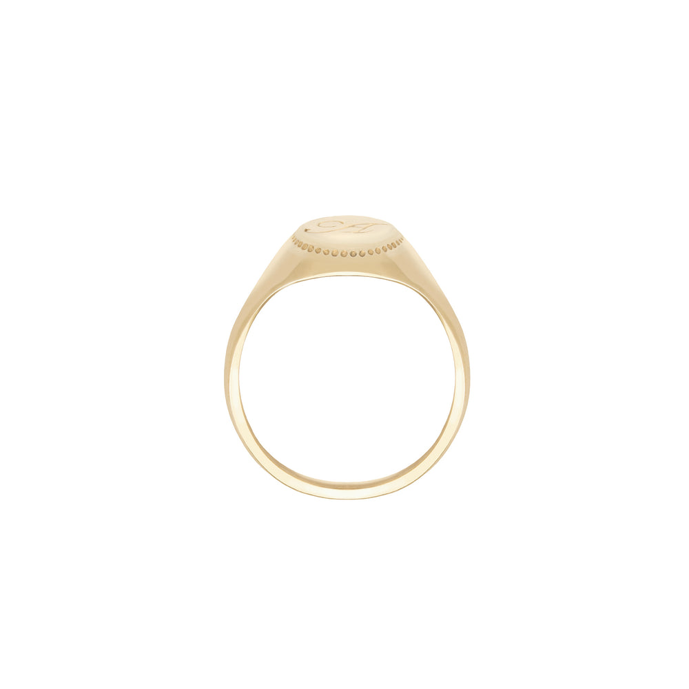 Always Remember Engraved Signet Ring | Chupi