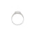 Always Remember Hand Engraved Family Signet Ring - 14k White Gold