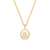 Always Remember Hand Engraved Necklace - 14k Gold