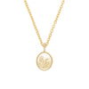 Thumbnail of Always Remember Hand Engraved Necklace - 14k Gold