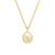 Always Remember Hand Engraved Necklace - 14k Gold
