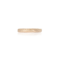 On-body shot of Driftwood - 14k Gold Slim Wedding Band