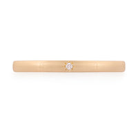 Tomorrow Promise Ring One Diamond - 14k Gold with One Diamonds