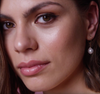 Thumbnail of Teardrop Pearl Earrings - 14k Gold - Video cover