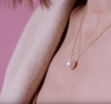 Teardrop Pearl Necklace - 14k Gold - Video cover
