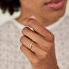Thumbnail of Crown of Faith - 14k Polished Gold Diamond Ring