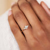 Love is All 0.5ct Diamond Engagement Ring - 14k Gold Twig Band