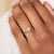 Love is All 0.5ct Diamond Engagement Ring - 14k Gold Twig Band