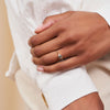 Thumbnail of Love is All 0.5ct Grey Diamond Engagement Ring - 14k Gold Twig Band