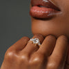 Thumbnail of One in a Trillion 2.4ct Lab-Grown Oval Diamond Engagement Ring - 14k Gold Twig Band