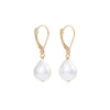 Thumbnail of Teardrop Pearl Earrings - 14k Gold
