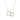 Hawthorn Eternity - 14k White Gold Diamond Necklace