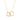 On-body shot of Hawthorn Eternity - 14k Gold Diamond Necklace
