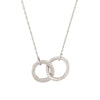 Hawthorn Eternity - 14k White Gold Diamond Necklace