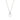 On-body shot of Forever Diamond & Pearl - 14k White Gold Necklace