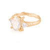 One in a Trillion 2ct Lab-Grown Oval Diamond Engagement Ring - 14k Gold Twig Band