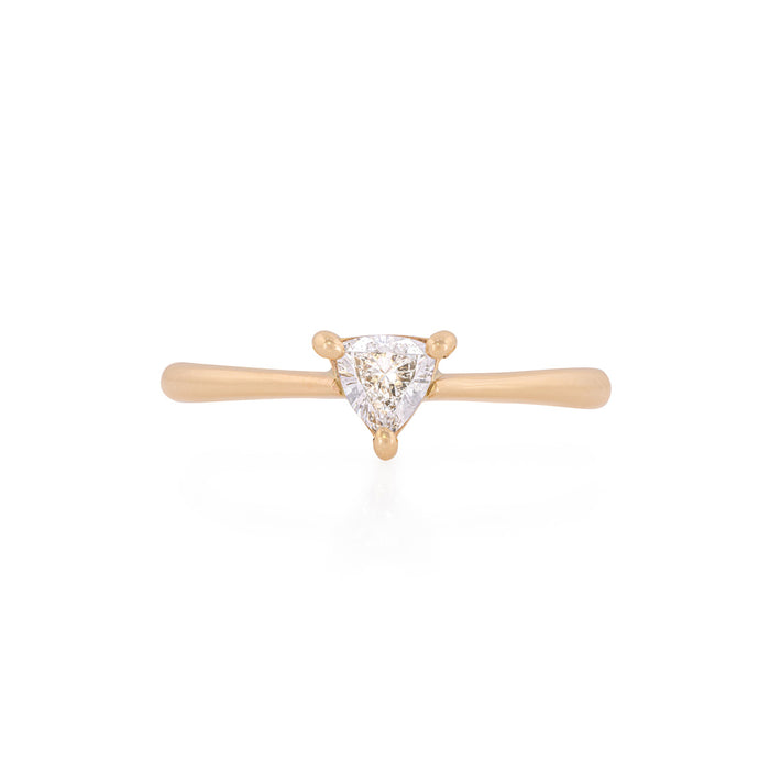 One in a Trillion - 14k Gold Solitaire Lab-Grown Diamond Ring