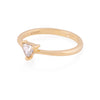 One in a Trillion - 14k Gold Solitaire Lab-Grown Diamond Ring