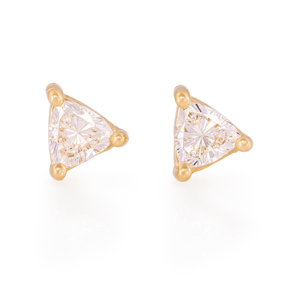 One in a Trillion - 14k Gold Lab-Grown Diamond Earrings