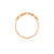 Crown of Light - 14k Gold Polished Band Diamond Ring