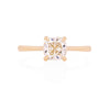 Georgian 1ct Lab-Grown Diamond Solitaire Engagement Ring - 14k Gold Polished Band