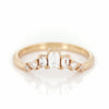 Crown of Heroes - 14k Gold Polished Band Baguette Lab-Grown Diamond Ring - Video cover
