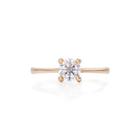 Darling 0.5ct Lab-Grown Diamond Engagement Ring - 14k Gold Polished Band