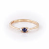Thumbnail of Promise me Tomorrow Blue Sapphire Ring - 14k Polished Gold - Video cover