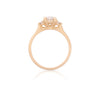 Love is Ours 0.7ct Diamond Engagement Ring - 14k Gold Polished Band