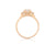 Love is Ours 0.7ct Diamond Engagement Ring - 14k Gold Polished Band