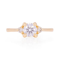 Love is Ours 0.7ct Lab-Grown Diamond Engagement Ring - 14k Gold Polished Band