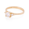 Love is Ours 0.7ct Lab-Grown Diamond Engagement Ring - 14k Gold Polished Band
