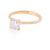 Sparkle 1ct Lab-Grown Diamond Engagement Ring - 14k Gold Polished Band