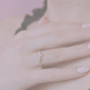 Crown of Hope - 14k Twig Band Marquise Diamond Ring - Video cover