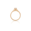 Darling 0.5ct Diamond Engagement Ring - 14k Gold Twig Band