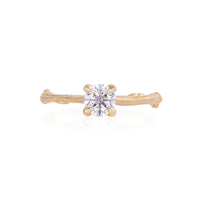 Darling 0.5ct Lab-Grown Diamond Engagement Ring - 14k Gold Twig Band
