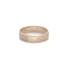Hawthorn Bark Men's Wedding Ring - 14k Gold (Wide Band) - Video cover