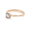 Sparkle 1ct Grey Diamond Engagement Ring - 14k Gold Twig Band