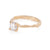 Sparkle 1ct Lab-Grown Diamond Engagement Ring - 14k Gold Twig Band