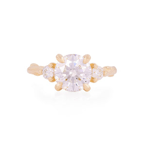 You, Me & Magic 2ct Lab-Grown Diamond Engagement Ring - 14k Gold Twig Band