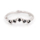 Thumbnail of Crown of Sky Black Diamond Ring - 14k White Gold Twig Band