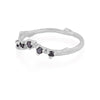 Thumbnail of Crown of Sky Black Diamond Ring - 14k White Gold Twig Band