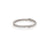 Edwardian - 14k White Gold Half Eternity Diamond Ring