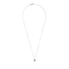 Chupi - I’d Be Lost Without You Necklace - Solid White Gold