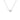 You Are My Heart Necklace - 14k White Gold