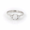 Love is Ours 0.7ct Lab-Grown Diamond Engagement Ring - 14k White Gold Polished Band - Video cover