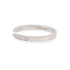 Follow Your Dreams - 14k Polished White Gold Open Diamond Ring
