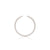 Follow Your Dreams - 14k Polished White Gold Open Diamond Ring