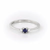 Dreamers of Dreams Blue Sapphire Ring - 14k Polished White Gold - Video cover