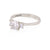 Strong as Time 1.2ct Lab-Grown Diamond Engagement Ring - 14k White Gold Polished Band